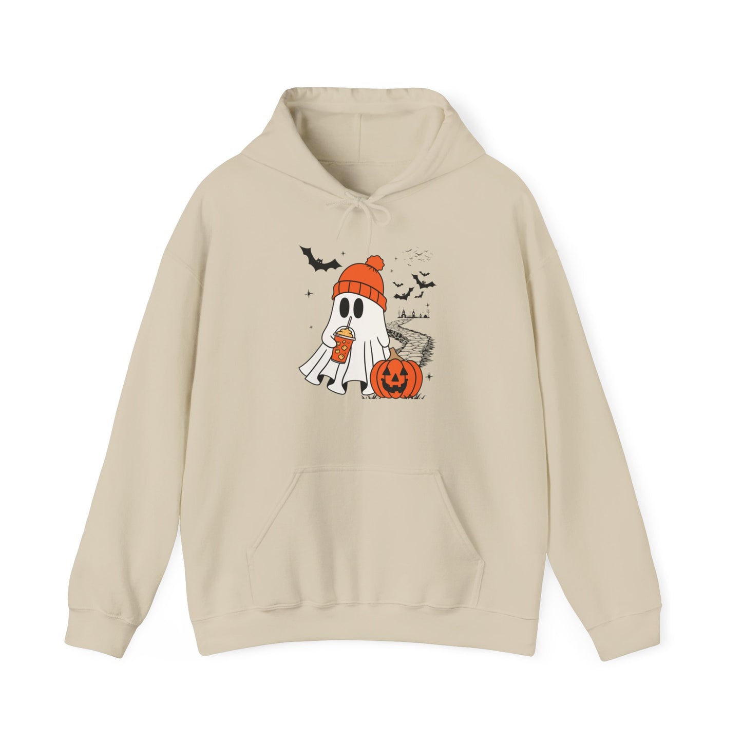 Unisex Cute Ghost Sweatshirt, Funny Spooky Sweatshirt, Women's Ghost Sweatshirt, Spooky Season, Halloween Party Shirt, Fall Ghost Shirt