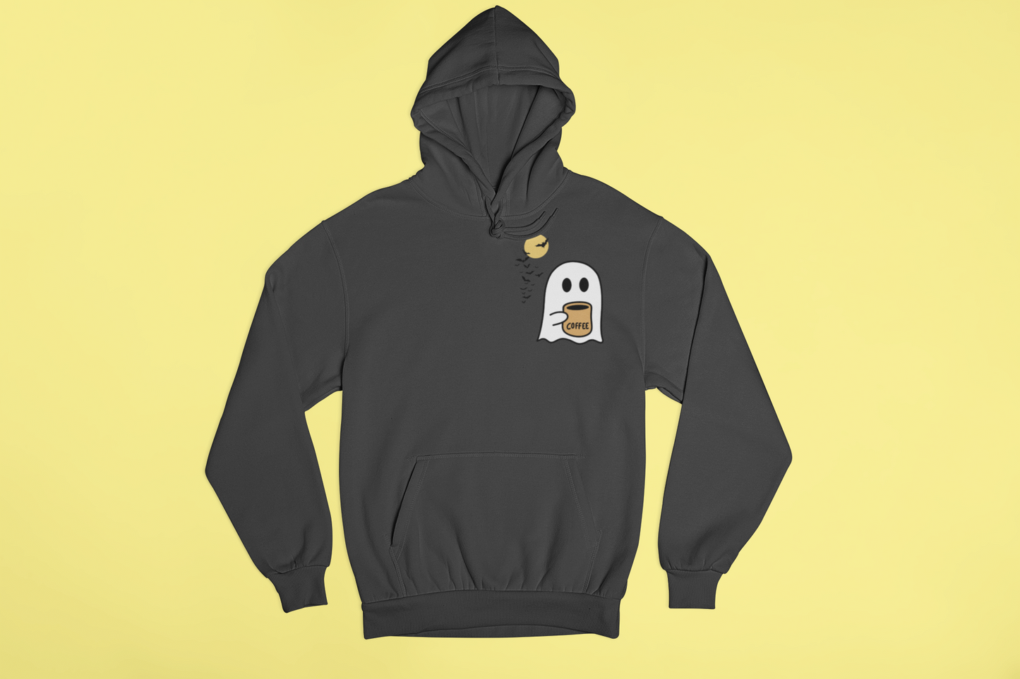 Unisex Cute Spooky Coffee Sweatshirt, Womens Ghost Sweatshirt, Spooky Season, Fall Coffee Lover Hoodie, Halloween Party Shirt, Fall Graphic Shirt