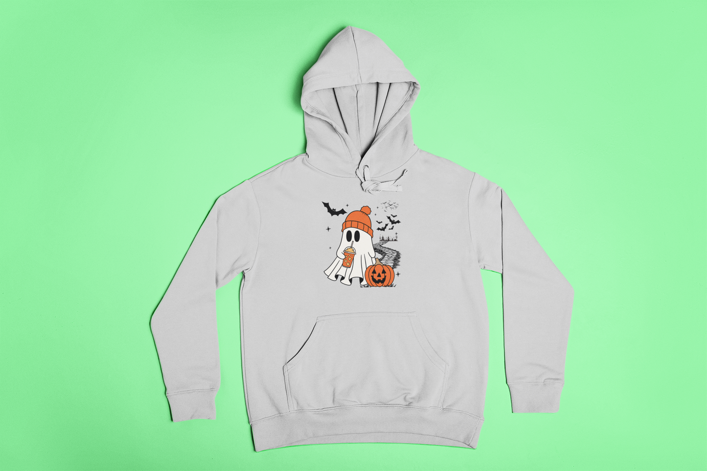 Unisex Cute Ghost Sweatshirt, Funny Spooky Sweatshirt, Women's Ghost Sweatshirt, Spooky Season, Halloween Party Shirt, Fall Ghost Shirt
